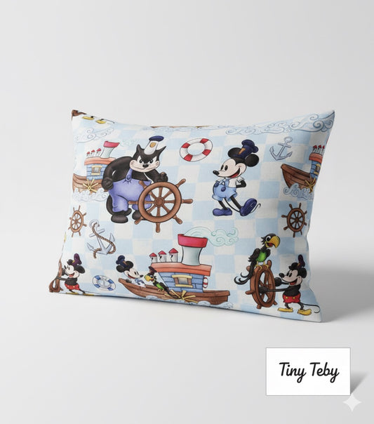 Steamboat Willie Pillowcase